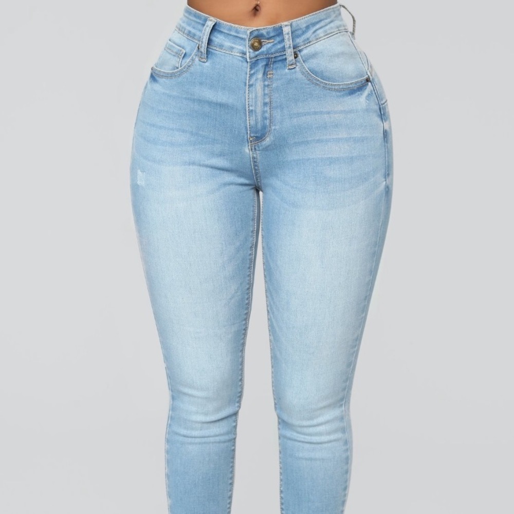pair of fashion jeans